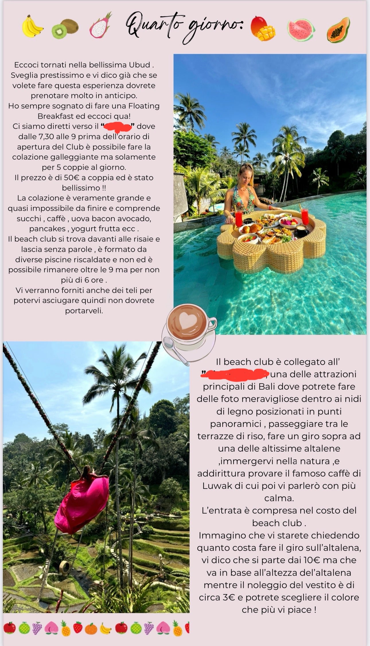 Itinerario BALI 14 giorni